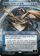 Narset, Parter of Veils (BLC-076) [Bloomburrow Commander] (Borderless) Foil