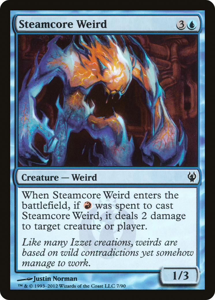 Steamcore Weird (DDJ-007) [Duel Decks: Izzet vs. Golgari]