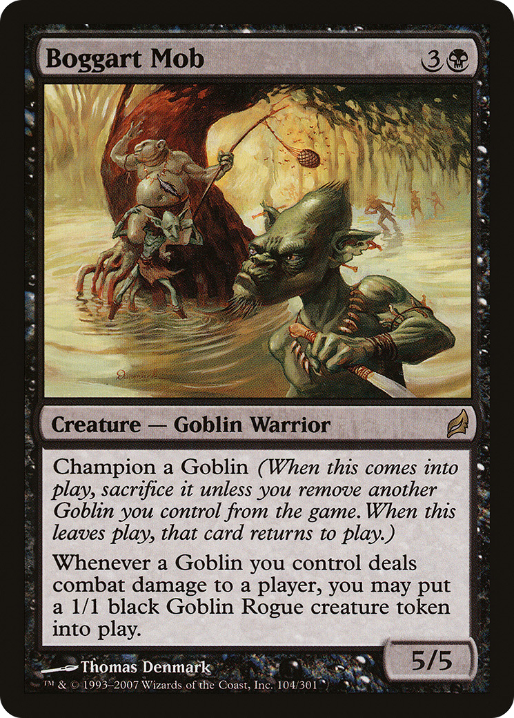 Boggart Mob (LRW-104) [Lorwyn] Foil