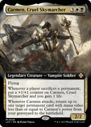 Carmen, Cruel Skymarcher (LCC-026) [The Lost Caverns of Ixalan Commander]: (Extended Art) Foil