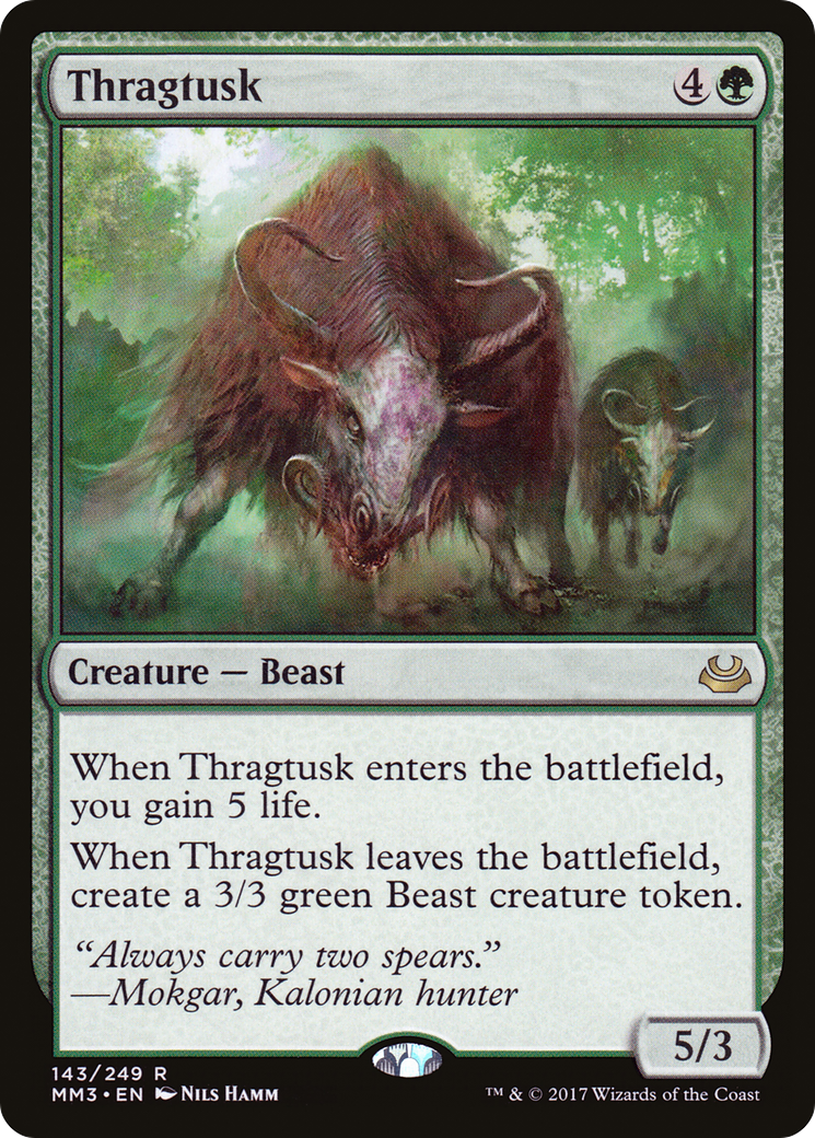 Thragtusk (MM3-143) [Modern Masters 2017]