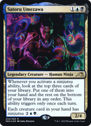 Satoru Umezawa (PRE-234) [Kamigawa: Neon Dynasty Promos] Foil