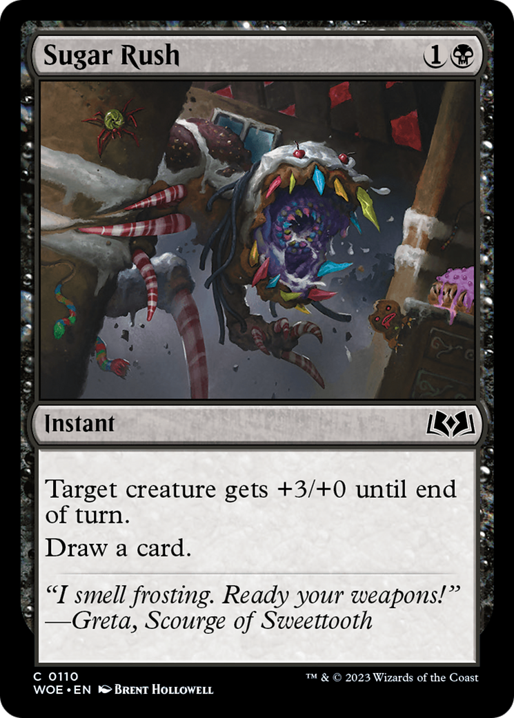 Sugar Rush (WOE-110) [Wilds of Eldraine] Foil