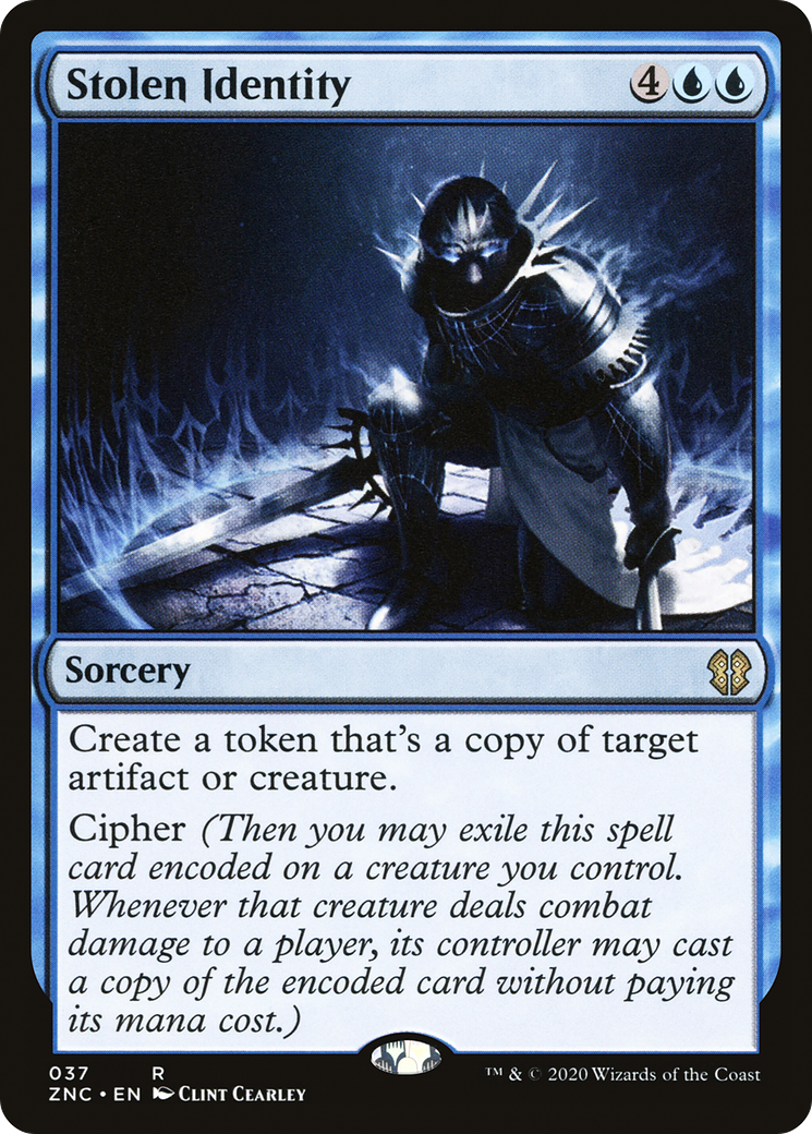 Stolen Identity (ZNC-037) [Zendikar Rising Commander]