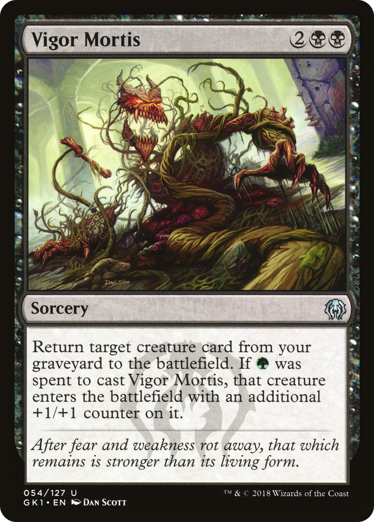 Vigor Mortis (GR1-054) [GRN Guild Kit]