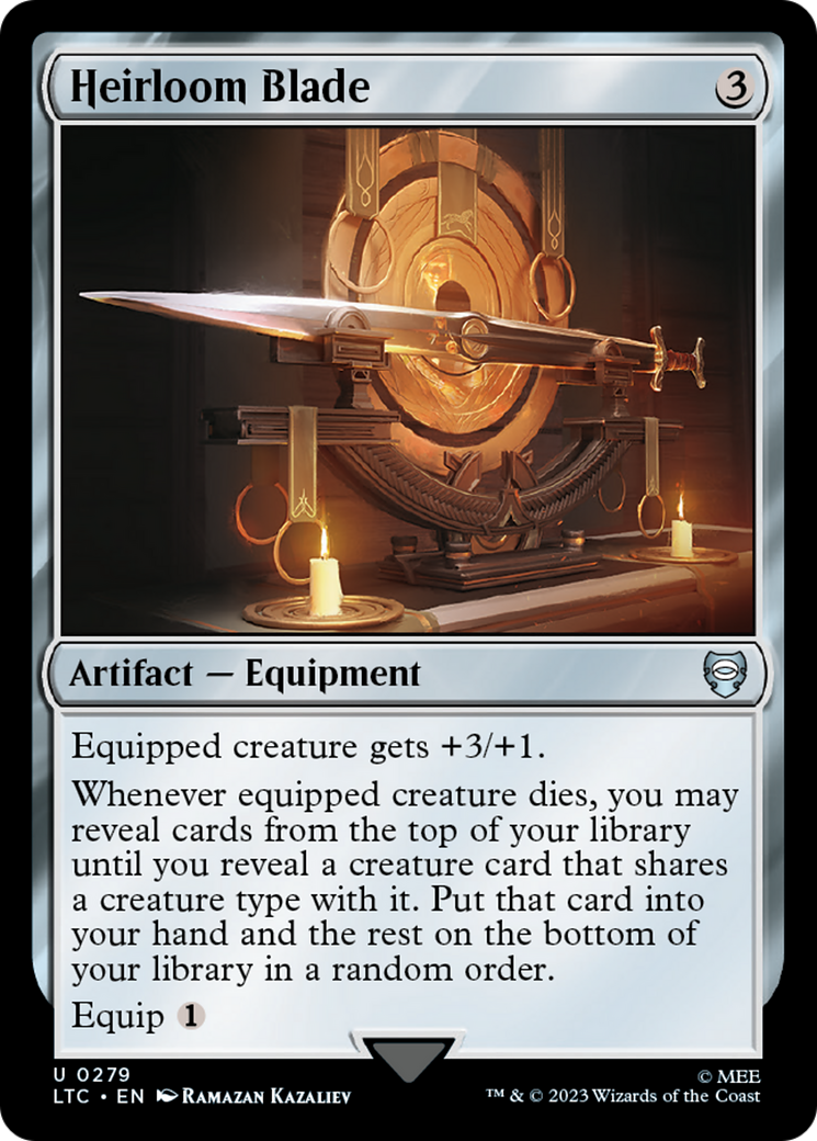Heirloom Blade (LTC-279) [Tales of Middle-earth Commander]
