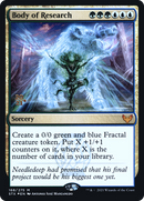 Body of Research (PRE-168S) [Strixhaven: School of Mages Promos] Foil