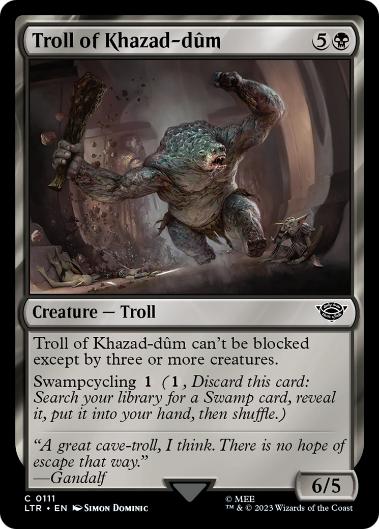Troll of Khazad-dûm (LTR-111) [The Lord of the Rings: Tales of Middle-earth]