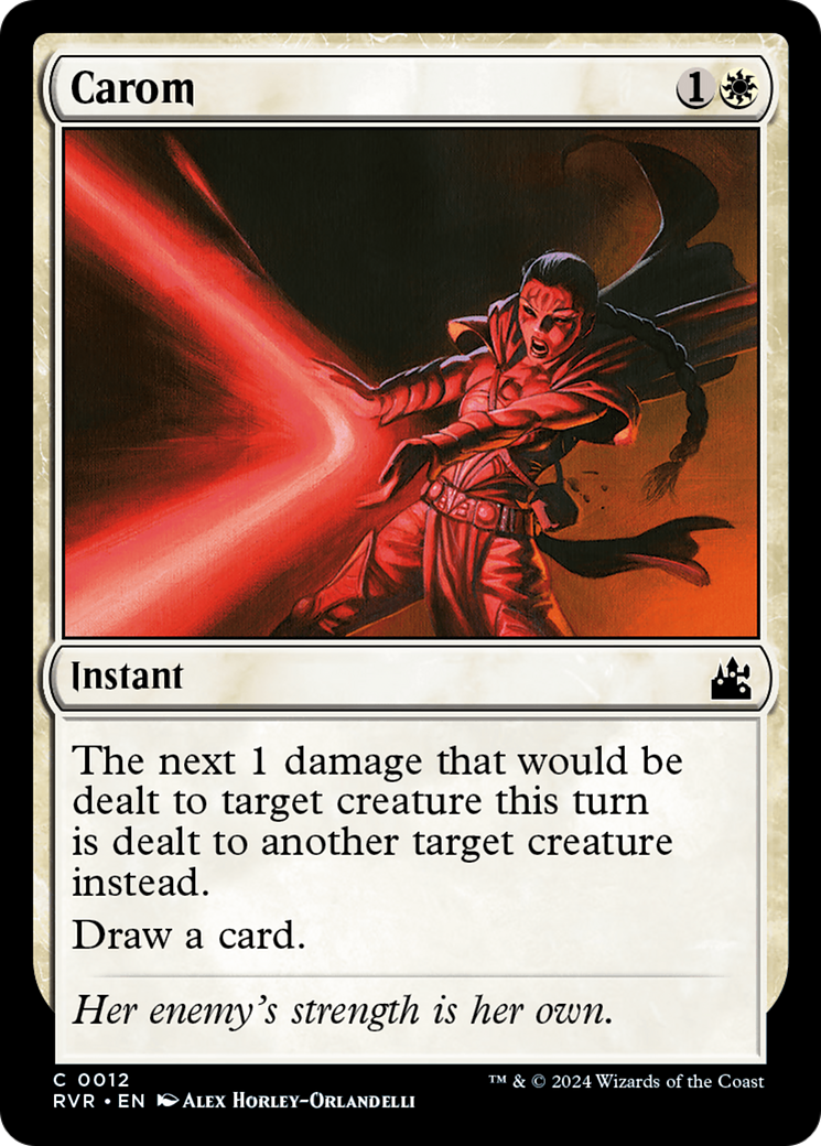 Carom (RVR-012) [Ravnica Remastered] Foil