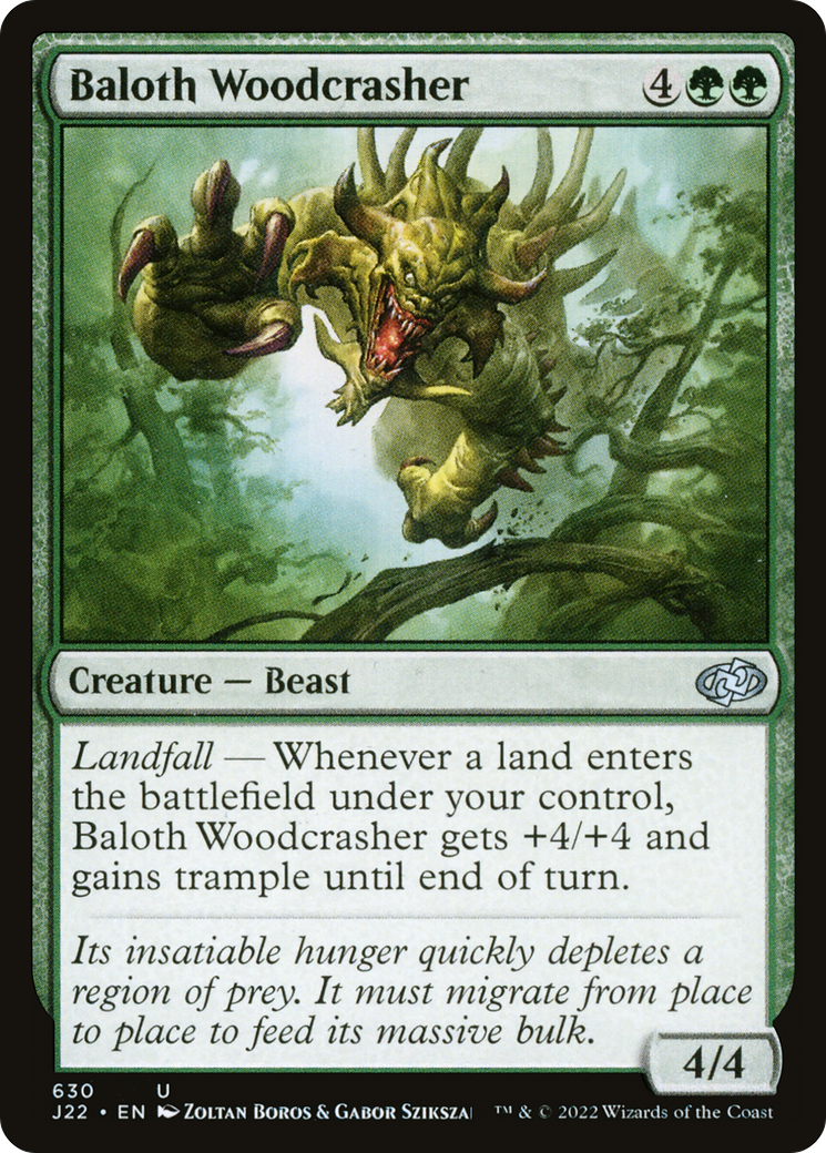 Baloth Woodcrasher (J22-630) [Jumpstart 2022]