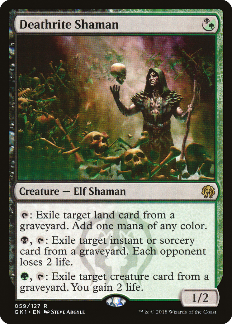 Deathrite Shaman (GR1-059) [GRN Guild Kit]