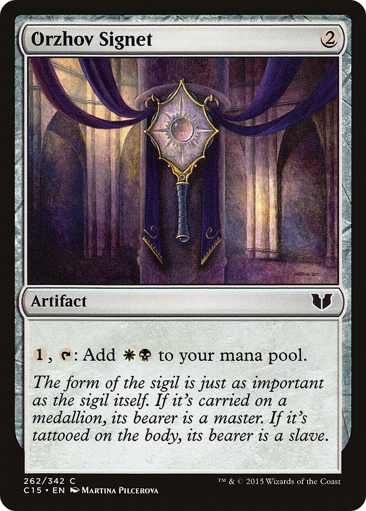 Orzhov Signet (C15-262) [Commander 2015]