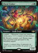Floral Evoker (TDC-086) [Commander: Tarkir: Dragonstorm]: (Extended Art)
