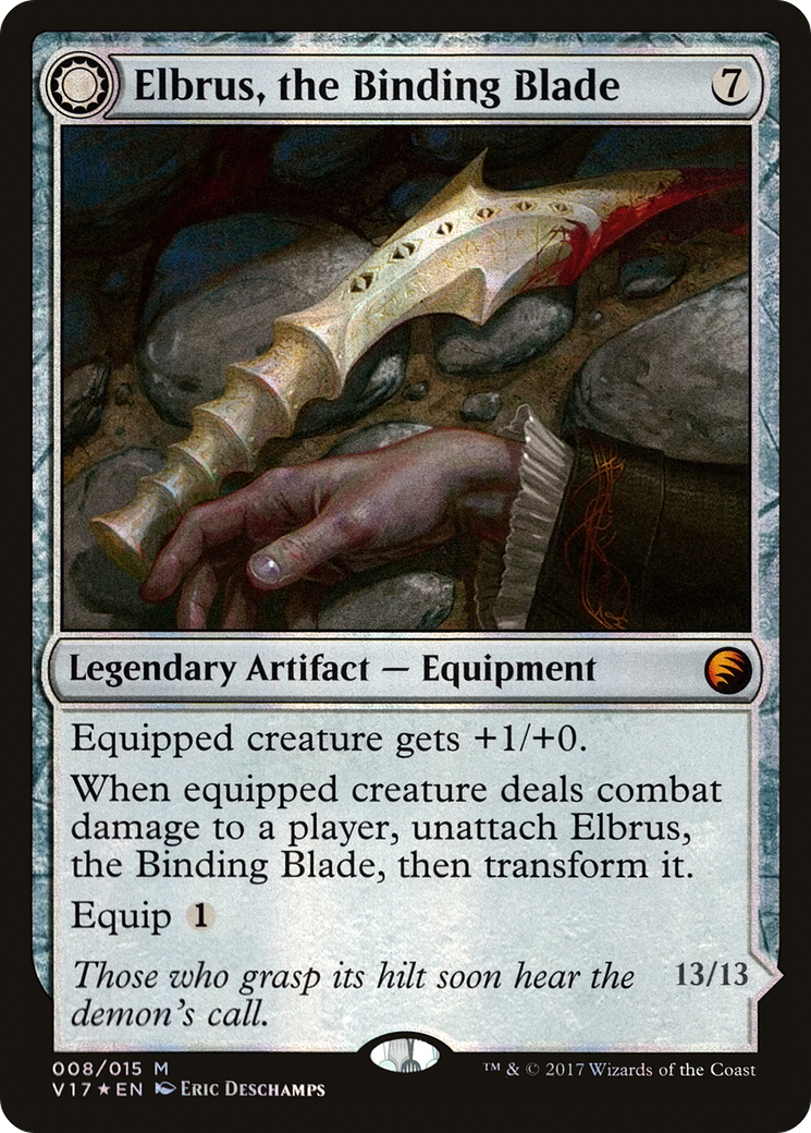 Elbrus, the Binding Blade // Withengar Unbound (V17-008) [From the Vault: Transform]: (Double Faced Transform) Foil