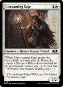 Unassuming Sage (WOE-037) [Wilds of Eldraine]