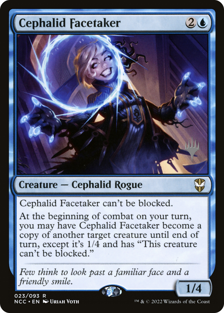 Cephalid Facetaker (PPSNC-023) [Promo Pack: New Capenna Commander Promos] Foil