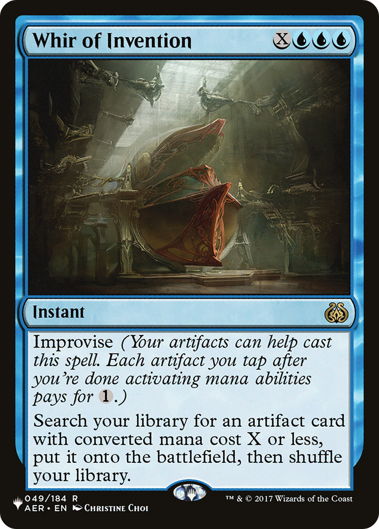Whir of Invention (PLST-AER-49) [The List]