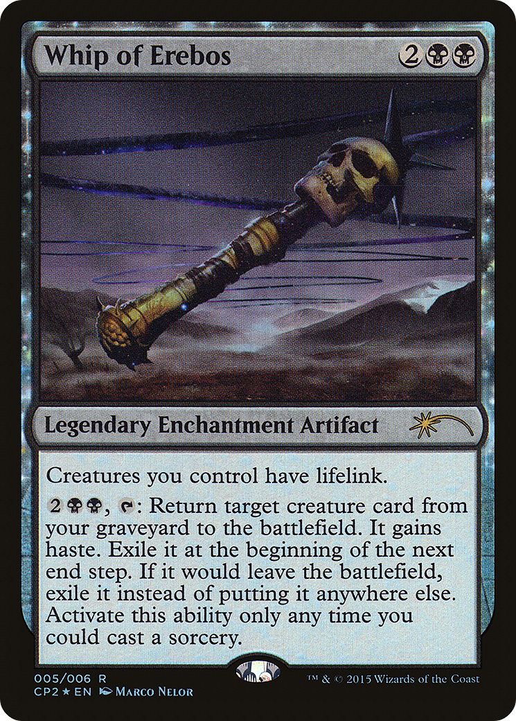 Whip of Erebos (UMP-005) [Fate Reforged Clash Pack]: (enchantment) Foil