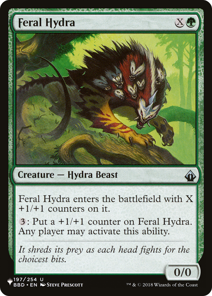 Feral Hydra (LIST-BBD-197) [The List]