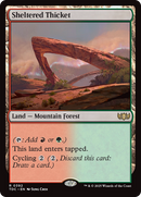 Sheltered Thicket (TDC-392) [Commander: Tarkir: Dragonstorm]