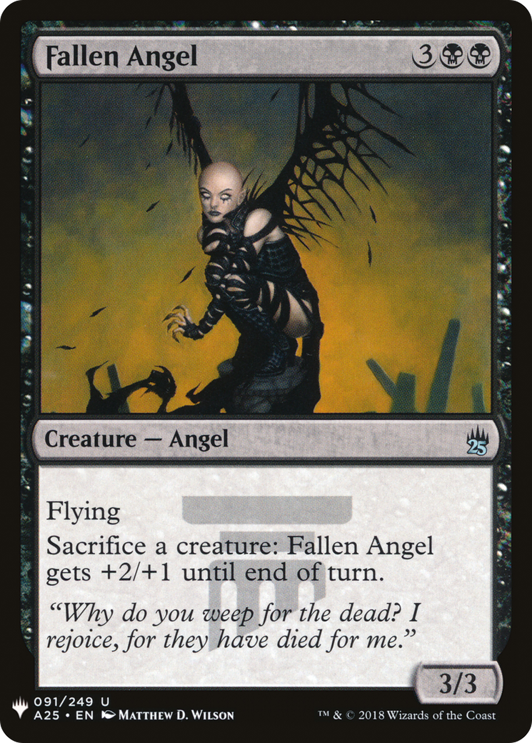 Fallen Angel (LIST-A25-91) [The List]