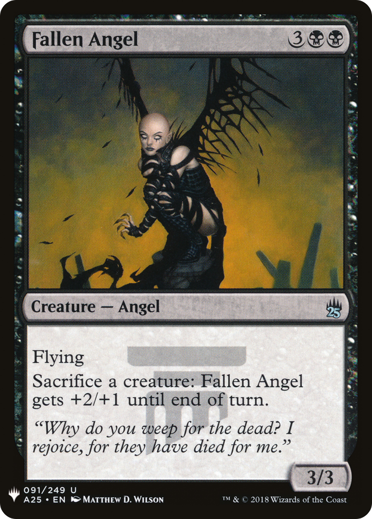 Fallen Angel (LIST-A25-91) [The List]