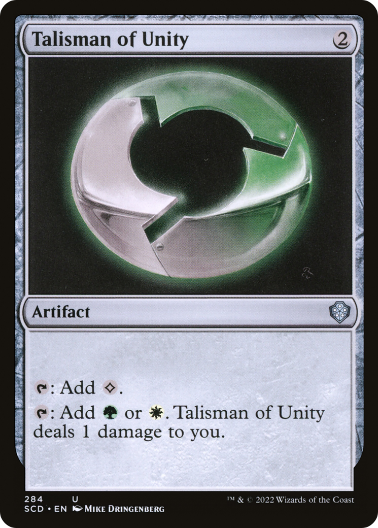 Talisman of Unity (SCD-284) [Starter Commander Decks]