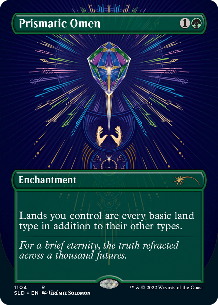 Prismatic Omen (SLD-1104) [Secret Lair Drop] (Borderless)