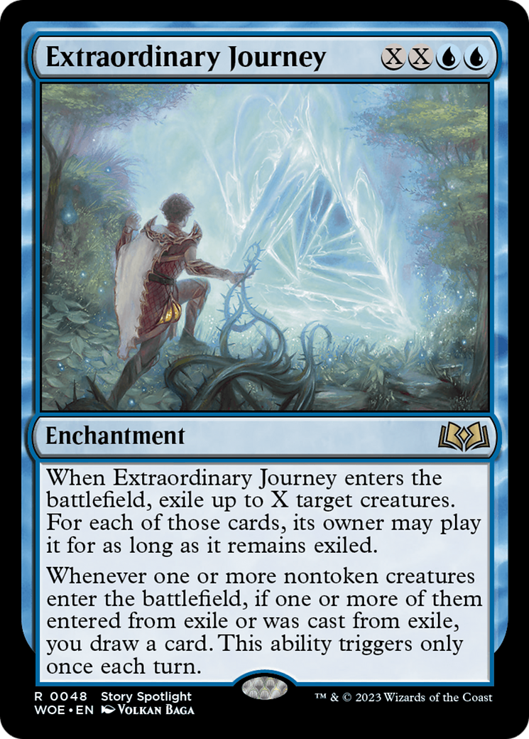 Extraordinary Journey (WOE-048) [Wilds of Eldraine] Foil