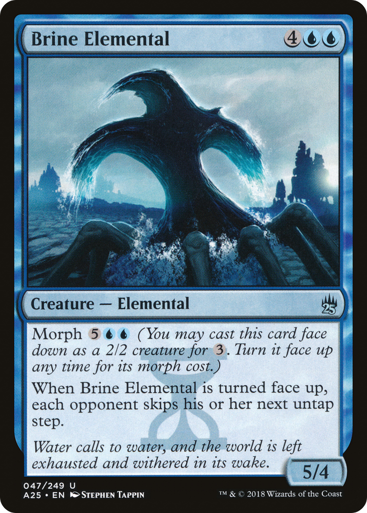 Brine Elemental (A25-047) [Masters 25]