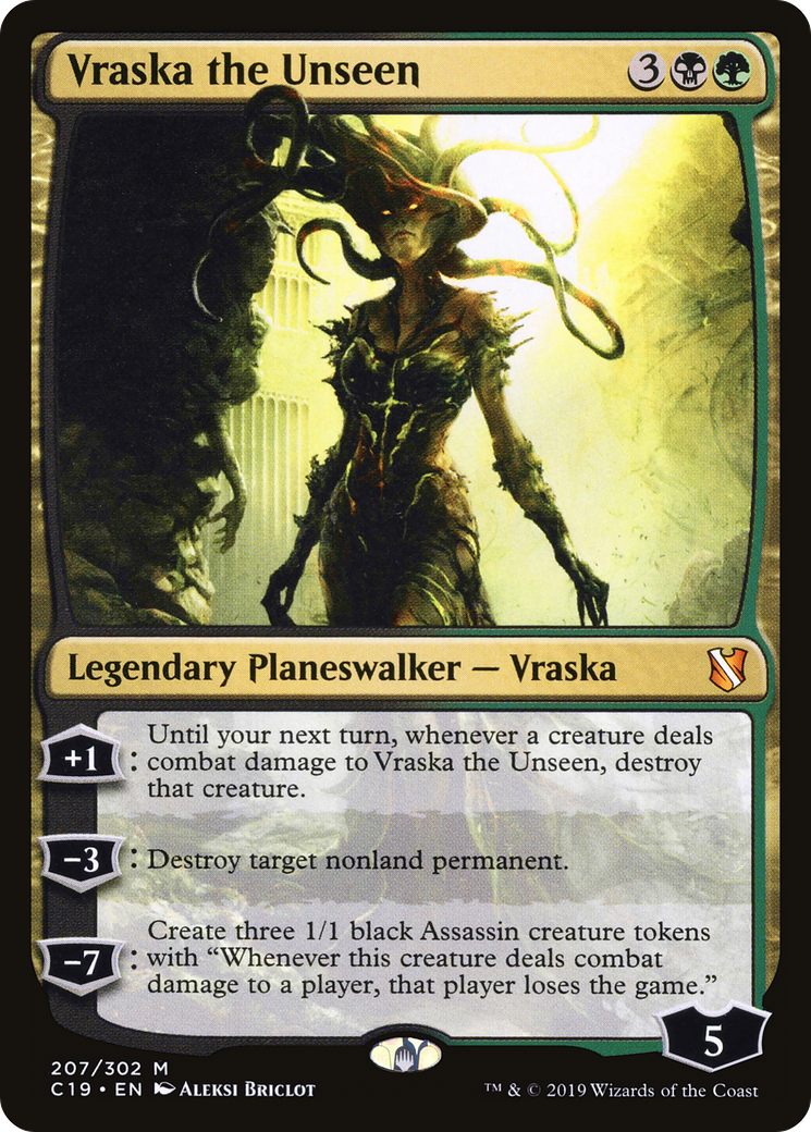 Vraska the Unseen (C19-207) [Commander 2019]