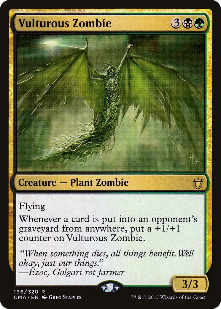 Vulturous Zombie (CMA-196) [Commander Anthology]