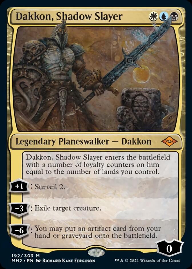 Dakkon, Shadow Slayer (MH2-192) [Modern Horizons 2]