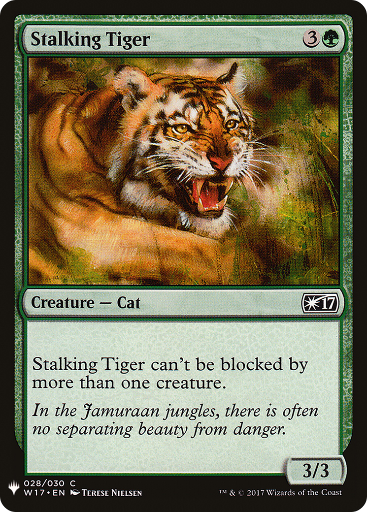Stalking Tiger (LIST-W17-28) [The List]