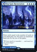 Sea Gate Restoration (PRE-76S) [Zendikar Rising Promos] Foil