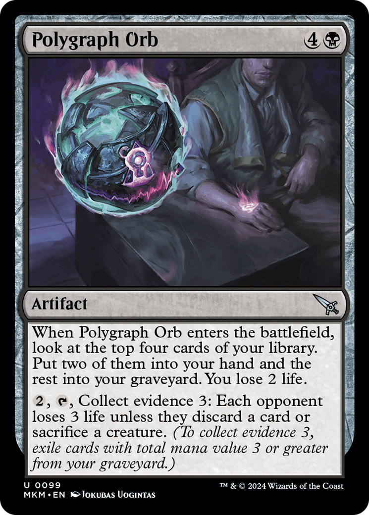 Polygraph Orb (MKM-099) [Murders at Karlov Manor]