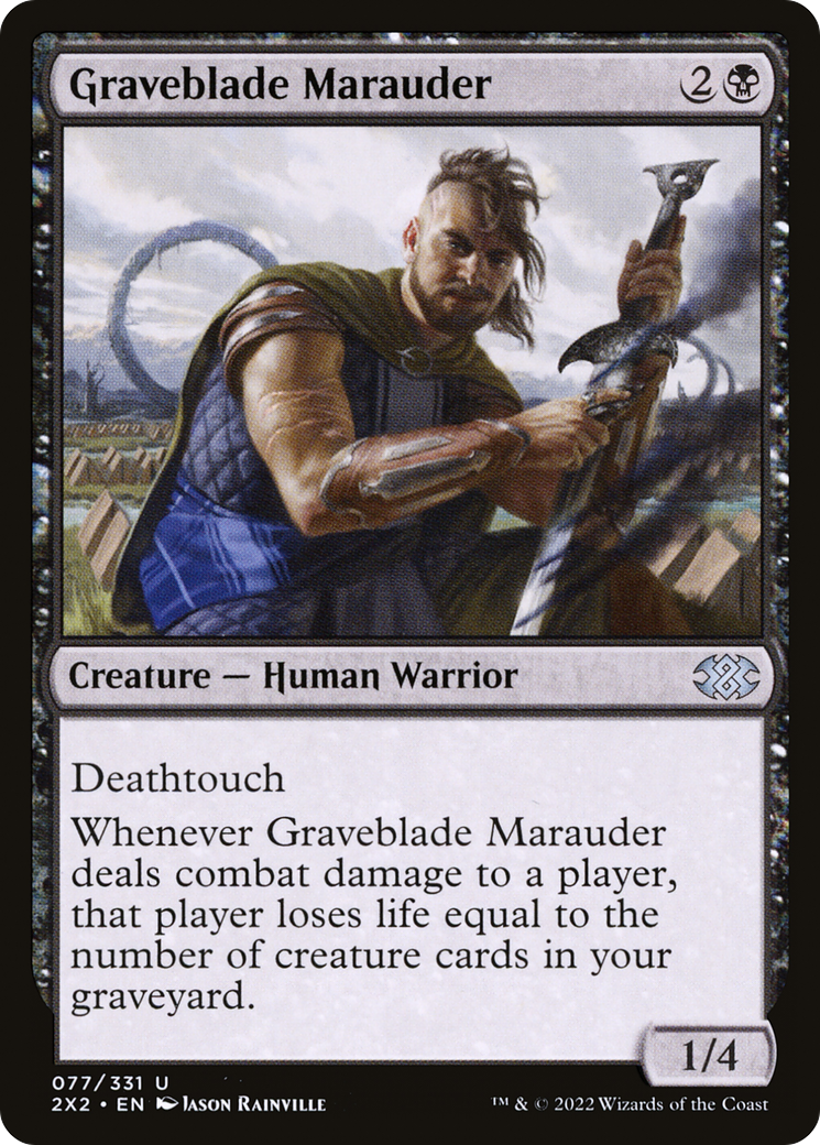 Graveblade Marauder (2X2-077) [Double Masters 2022]