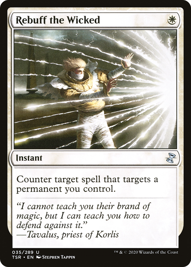 Rebuff the Wicked (TSR-035) [Time Spiral Remastered] Foil