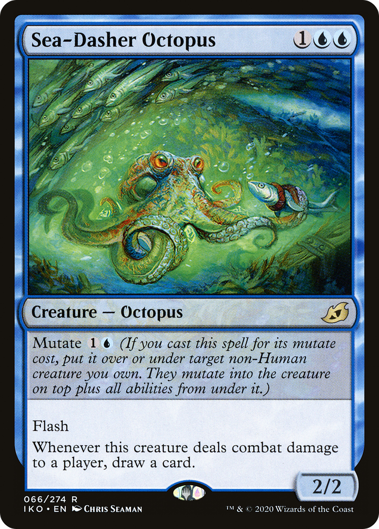 Sea-Dasher Octopus (IKO-066) [Ikoria: Lair of Behemoths]