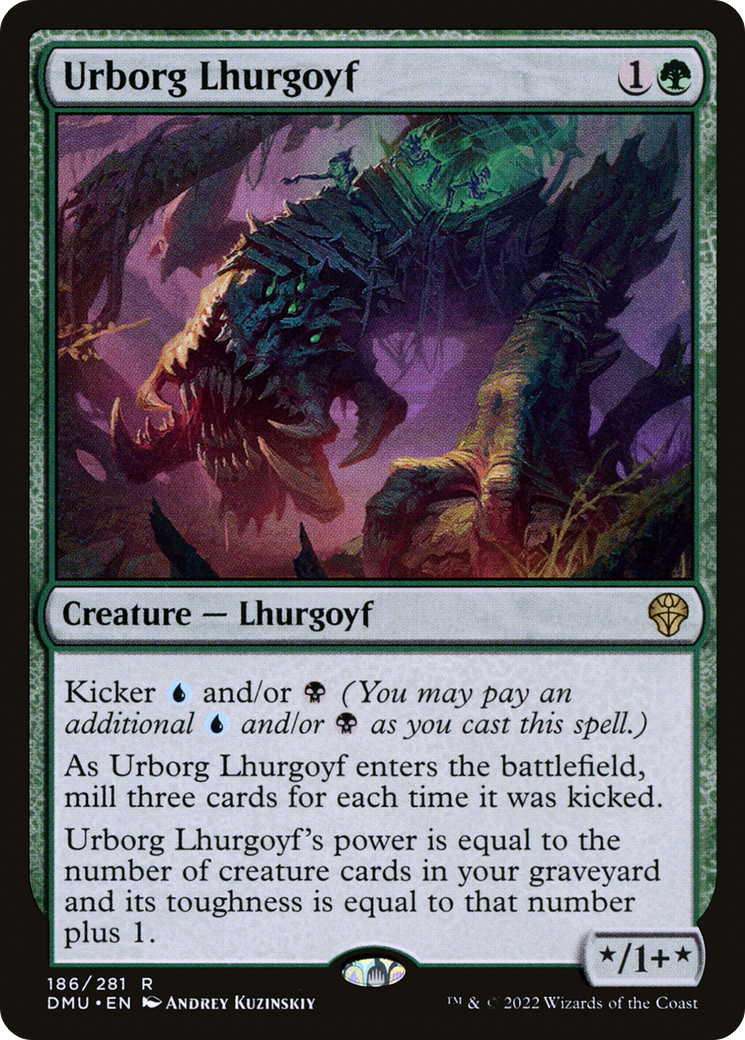 Urborg Lhurgoyf (DMU-186) [Dominaria United]