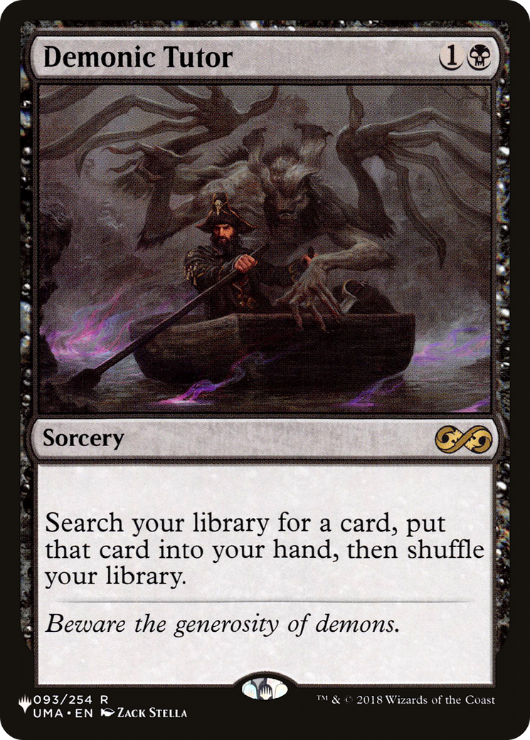 Demonic Tutor (LIST-UMA-93) [The List]