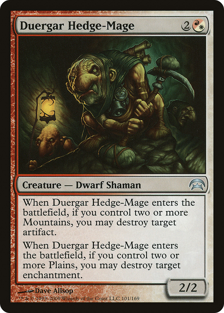 Duergar Hedge-Mage (HOP-101) [Planechase]