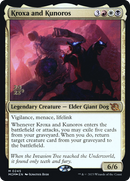 Kroxa and Kunoros (PRE-245S) [March of the Machine Promos] Foil