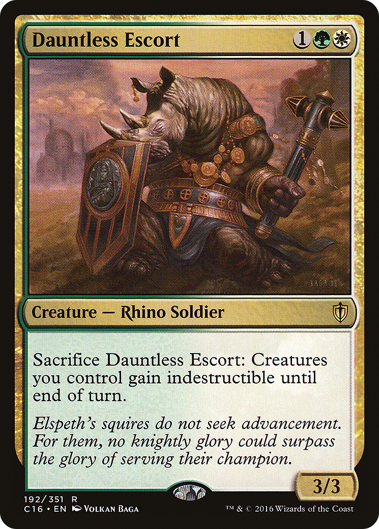 Dauntless Escort (C16-192) [Commander 2016]