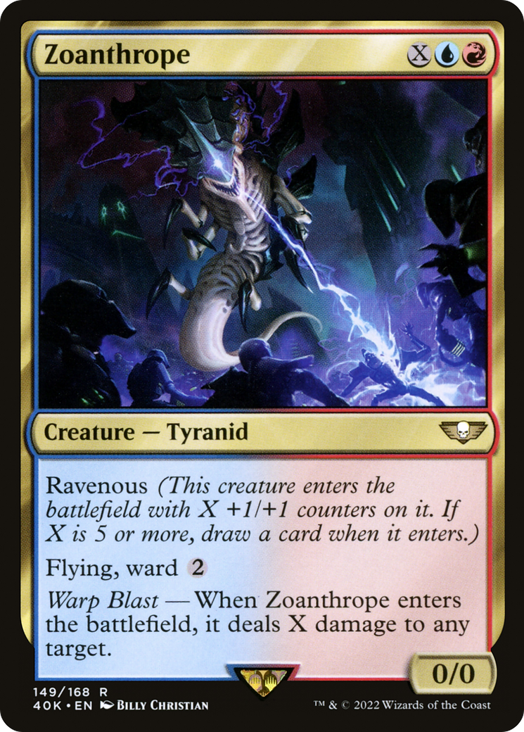 Zoanthrope (40K-149) [Warhammer 40,000 Commander]