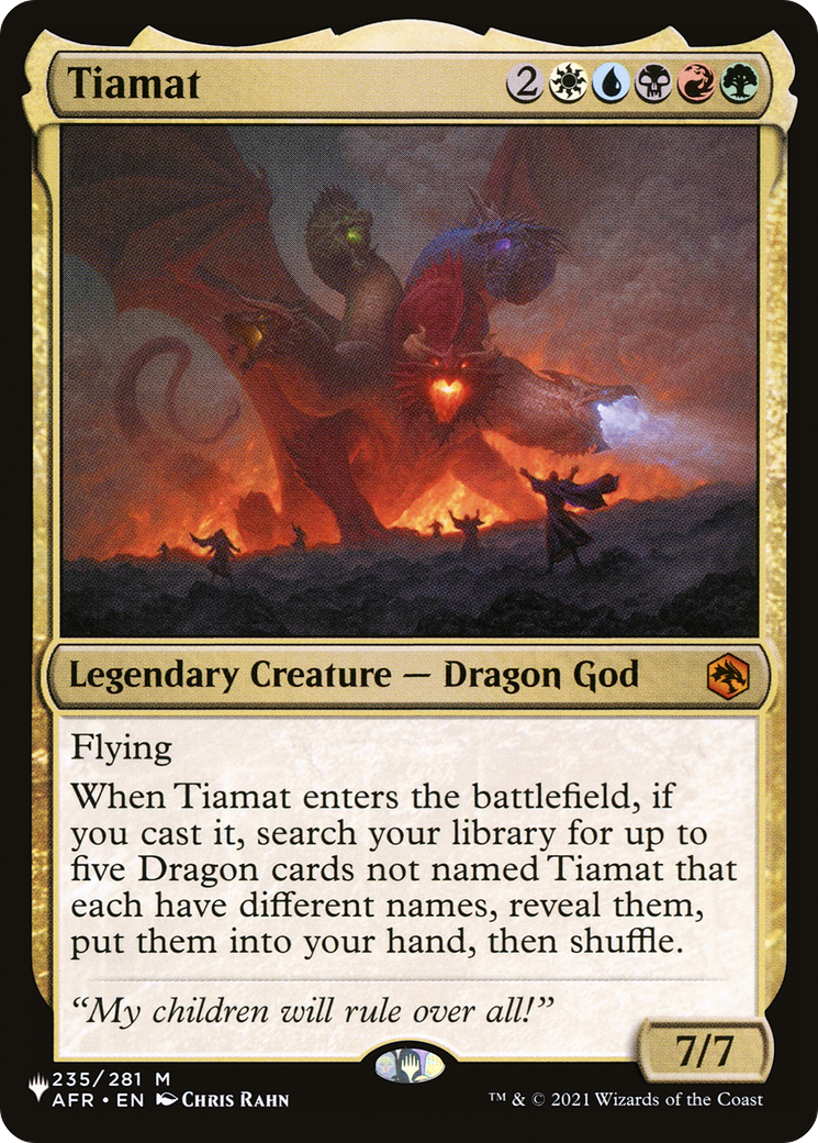 Tiamat (LIST-AFR-235) [The List]