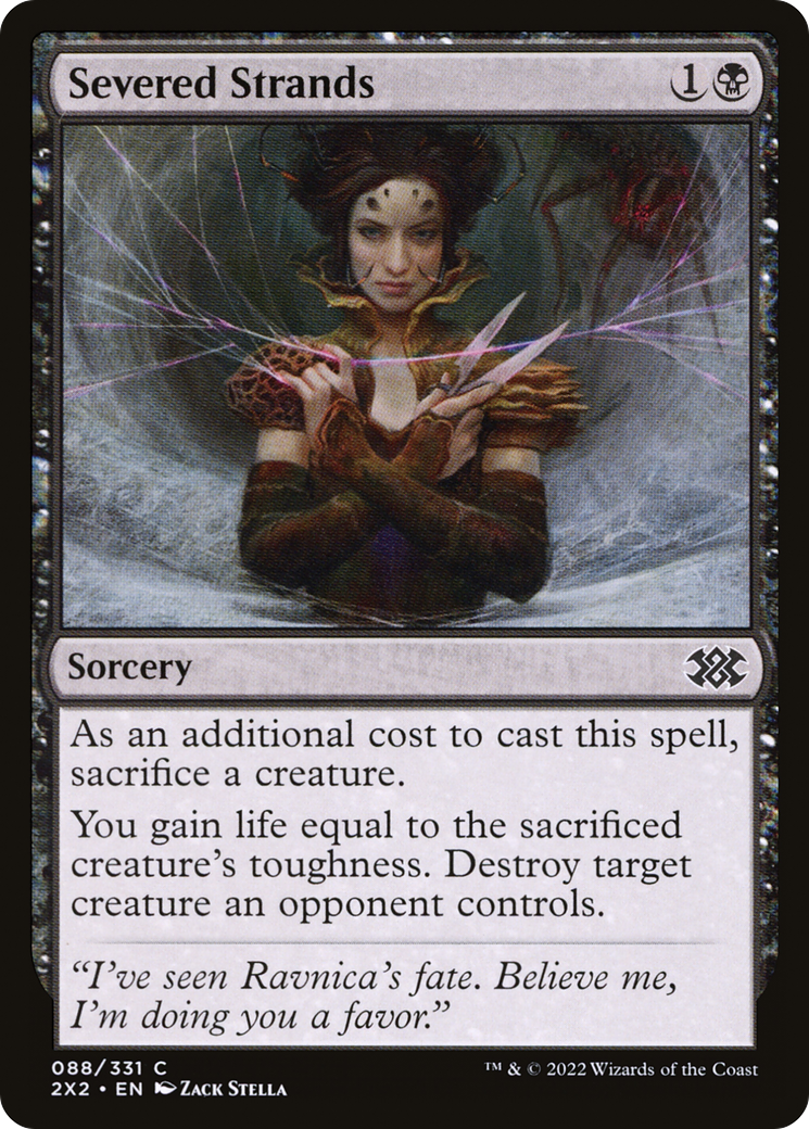 Severed Strands (2X2-088) [Double Masters 2022]