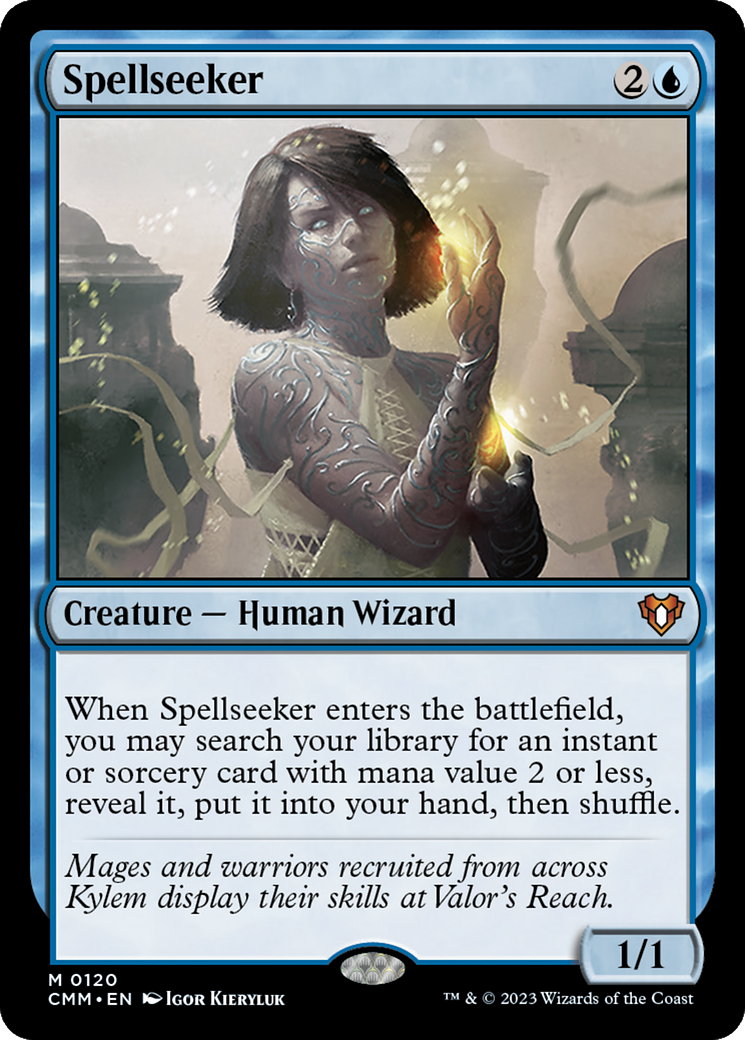Spellseeker (CMM-120) [Commander Masters] Foil