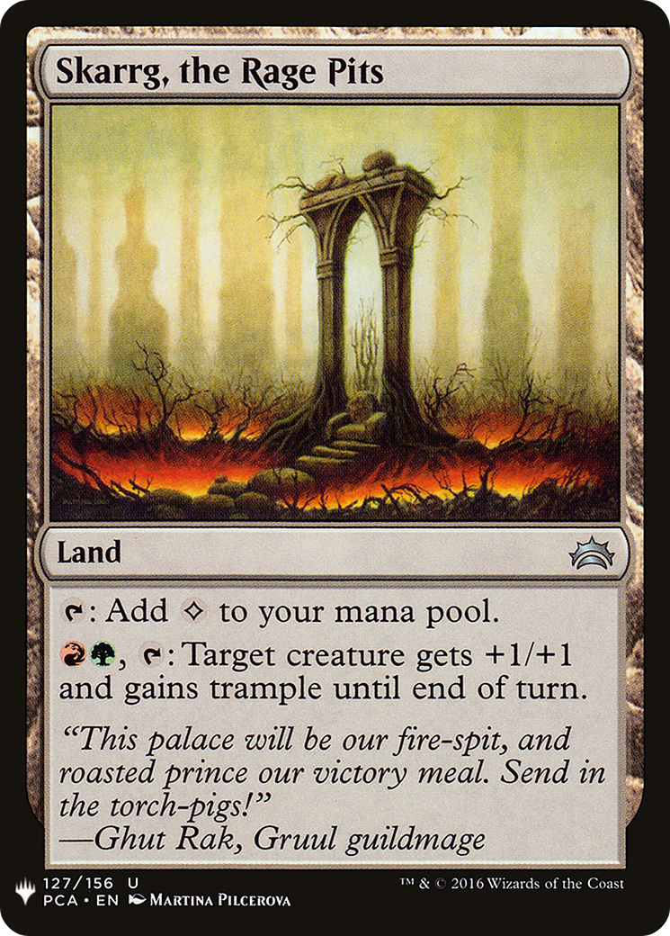 Skarrg, the Rage Pits (LIST-PCA-127) [The List]