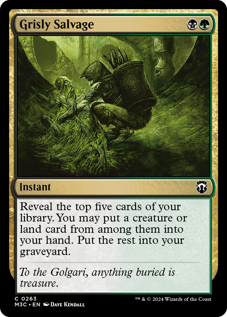 Grisly Salvage (M3C-263) [Modern Horizons 3 Commander]